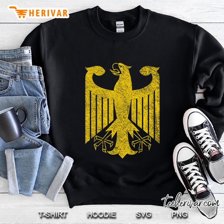 German Flag Eagle Coat Of Arms Bundesadler Germany Sweatshirt