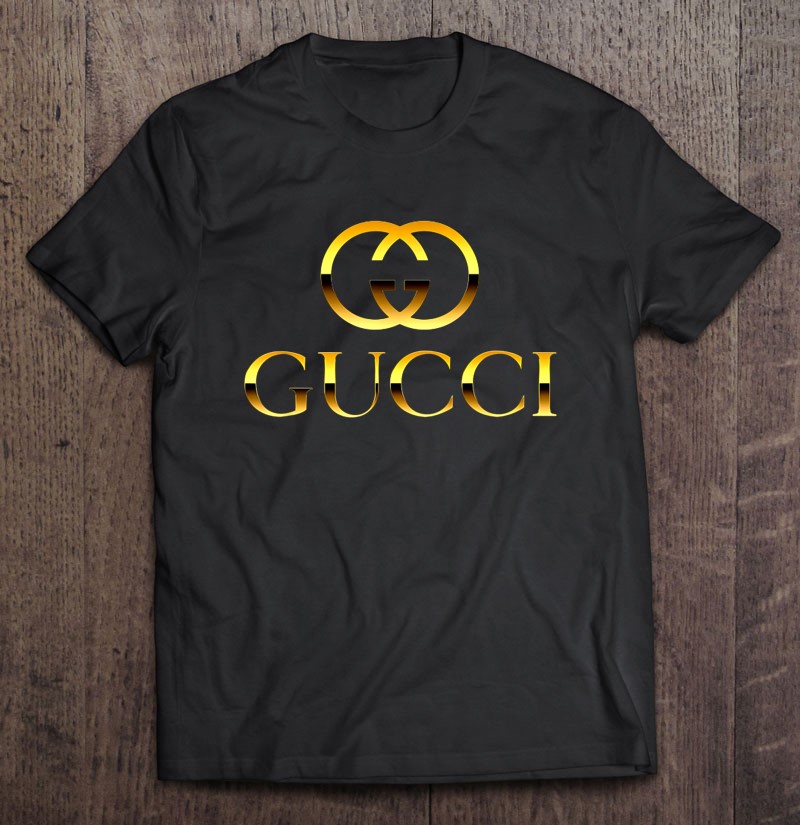 Gucci Logo Fashion Brand Gold