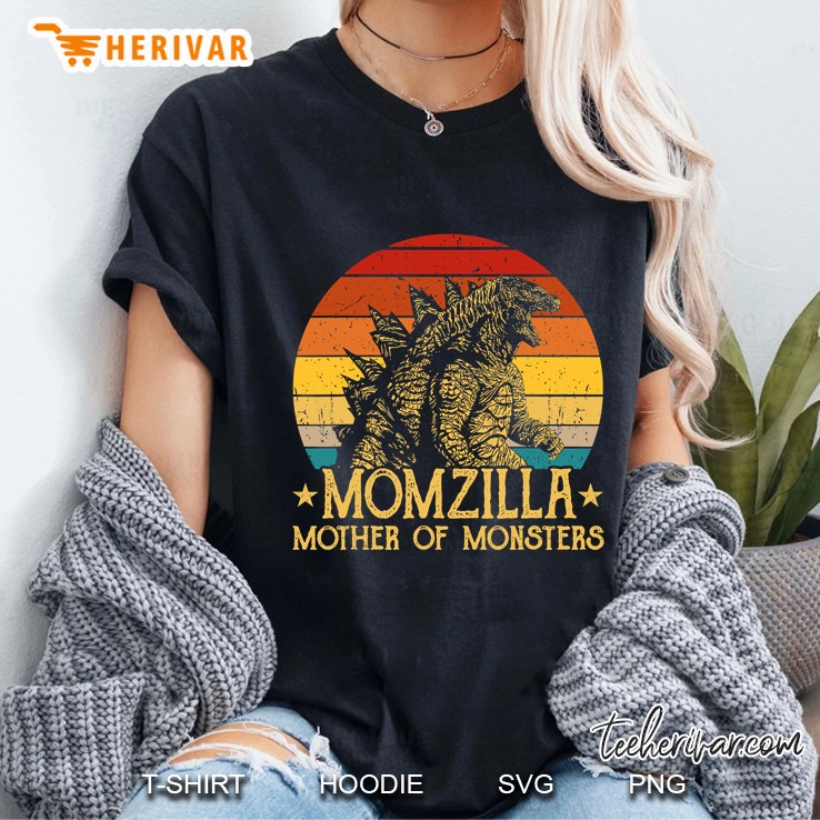 Momzilla Mother Of Monsters Ladies Tee