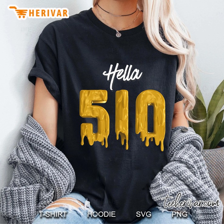 Bay Area Hella 510 Ver2 Ladies Tee