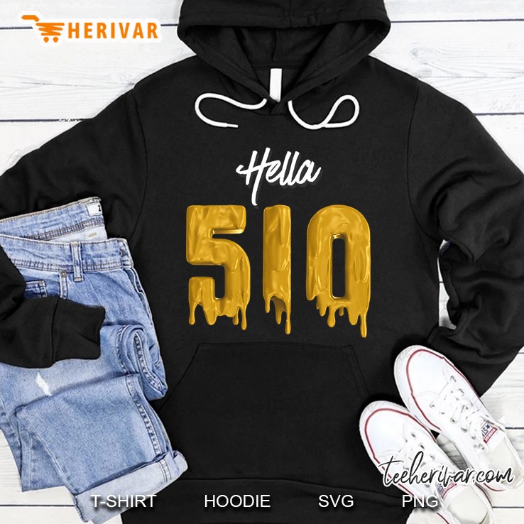 Bay Area Hella 510 Ver2 Hoodie