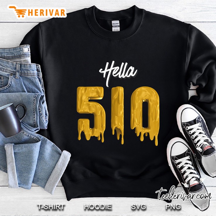 Bay Area Hella 510 Ver2 Sweatshirt