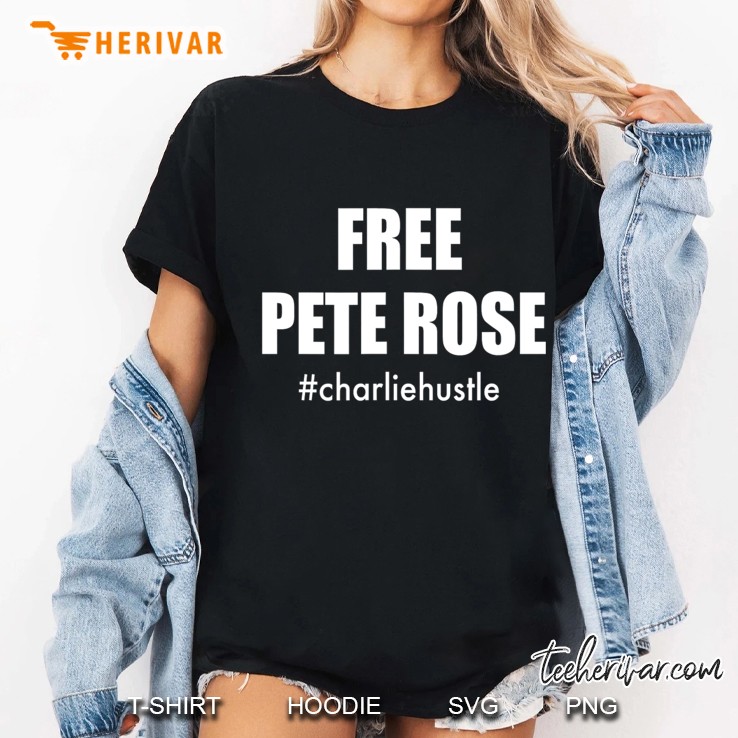 Free Pete Rose Ladies Tee