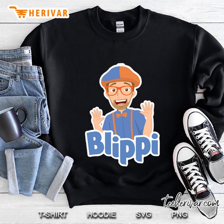 Blippi Educational Videos For Kids Cartoon Sweatshirt