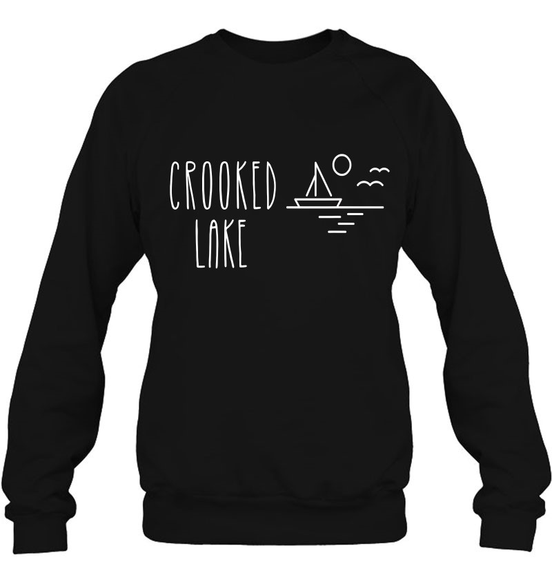 Crooked Lake Angola Indiana Steuben County Sweatshirt
