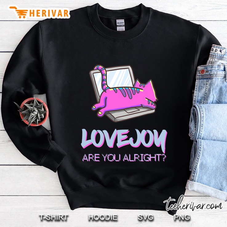 Lovejoy Merch Wilbur Soot Bored Cat Sweatshirt