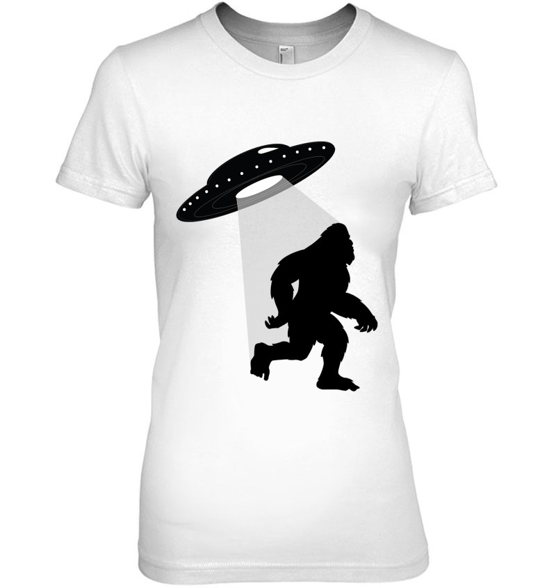 Alien T Shirt Alien Shirts Bigfoot UFO Shirt