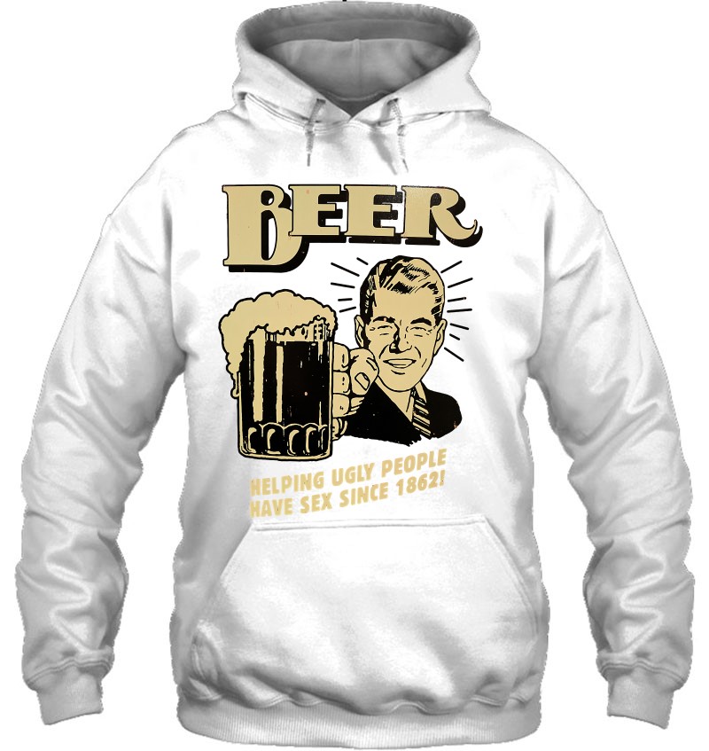 Beer Helping Ugly People T-Shirts, Hoodies, SVG & PNG | TeeHerivar