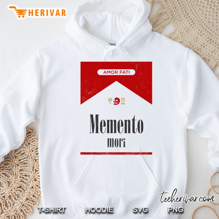 Stoic Quote Amor Fati Memento Mori Hoodie