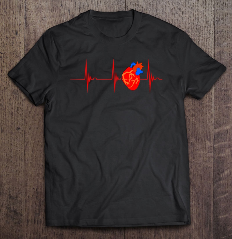 Cardiology Anatomy Heart Rhythm Ekg Pulse Cardiac Nursing T Shirts ...