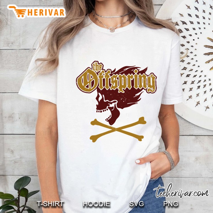 The Offspring Official Screaming Skull Ladies Tee