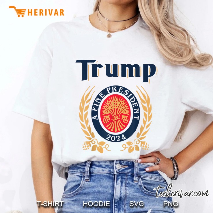 Trump A Fine President 2024 Ver2 Ladies Tee