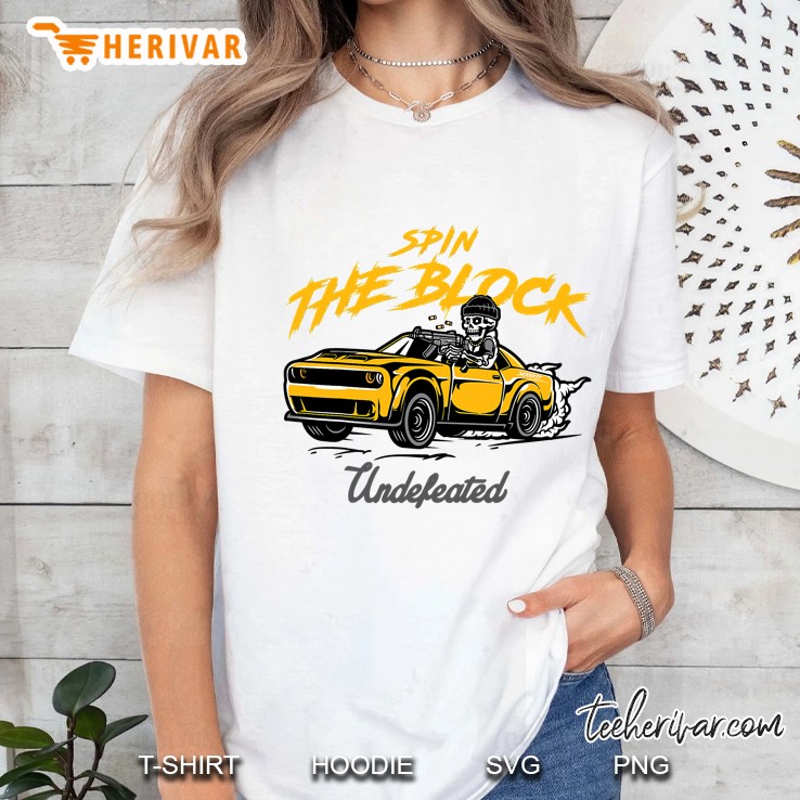 Sneaker Match Tee Spin The Block Charcoal University Gold Ladies Tee