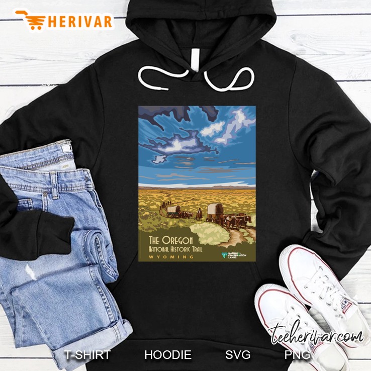 Vintage Poster - The Oregon Trail Hoodie
