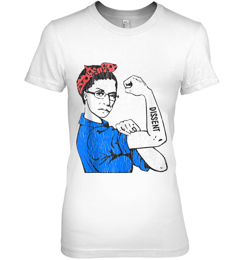 Ruth Bader Ginsburg long sleeve shirt notorious RBG t-shirt I DISSENT gift tee
