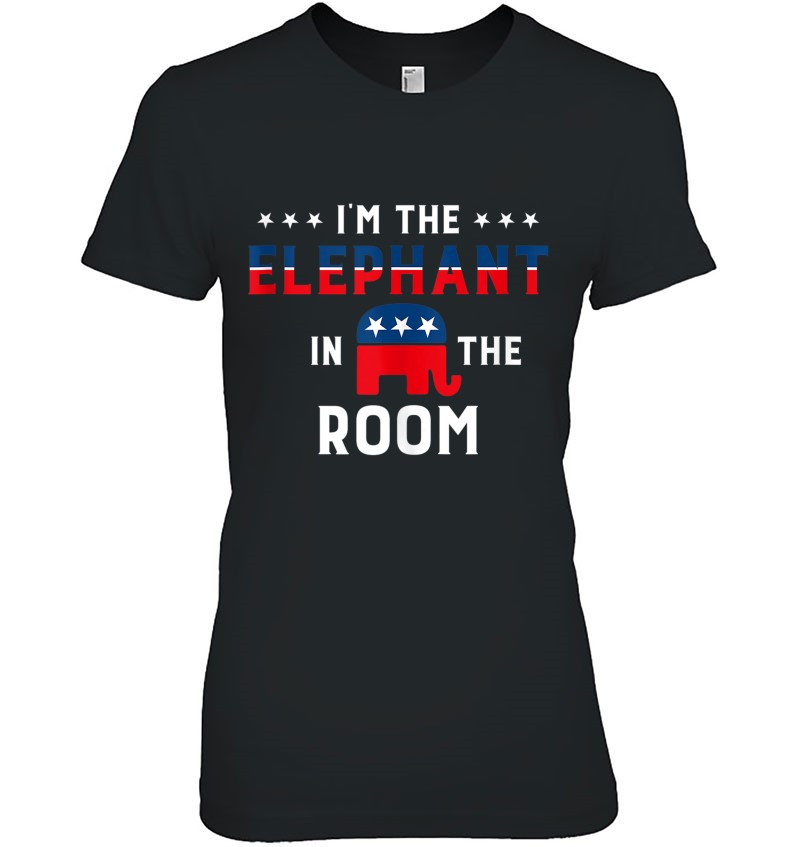 Gop Elephant Proud Raised Right Republican Humor Graphic Top Tank Top Sweatshirt