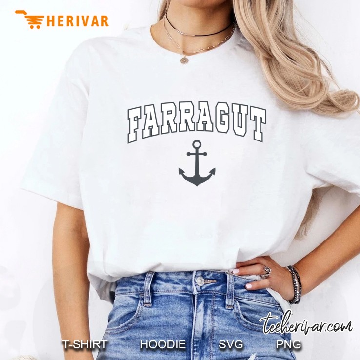 Farragut High School Admirals C2 Ver2 Ladies Tee