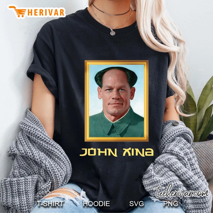 John Cena Wwe John Xina Poster Ladies Tee