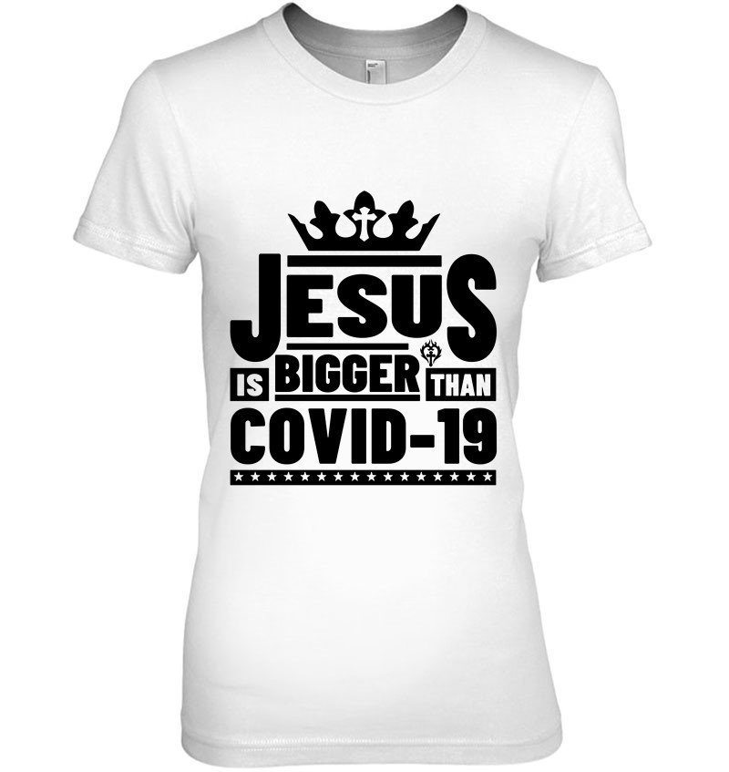 Coronavirus Jesus is Bigger Than Covid 19 Funny Christian Mugs
