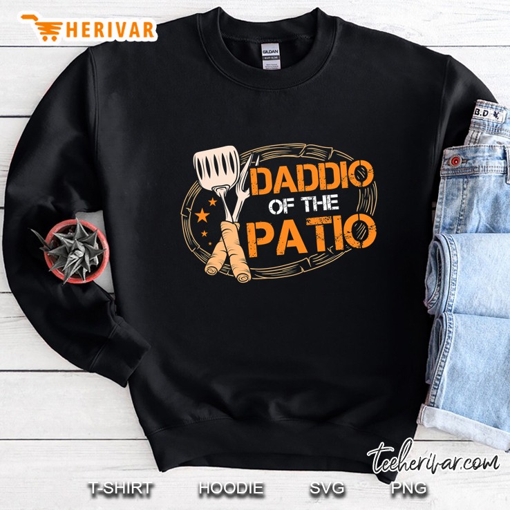 Daddio Of The Patio Grilling Sausage Bbq Barbecue Top Grill Sweatshirt