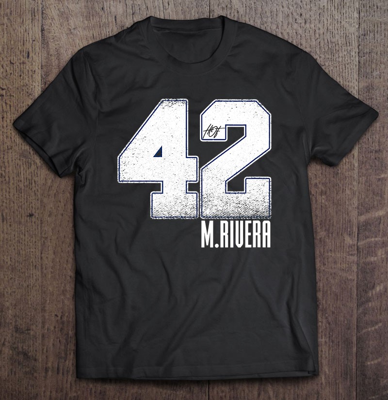 Mariano Rivera No.42 Baseball Pitcher Vintage Shirt