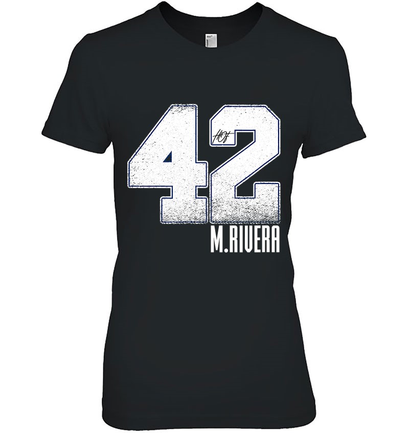 Mariano Rivera No.42 Baseball Pitcher Vintage Shirt