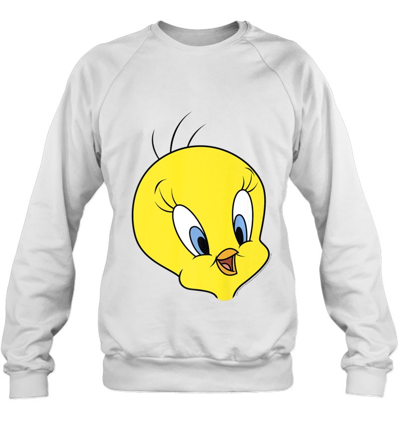 Looney Tunes Tweety Bird Big Face Premium Sweatshirt