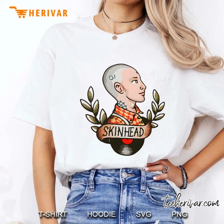 Skinhead Old School Tattoo Skinhead Clothing Tee Ladies Tee