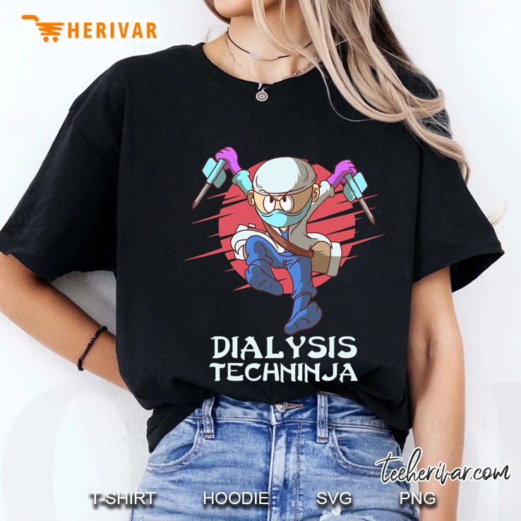 Dialysis Technician Techninja Nephrology Tech Ladies Tee