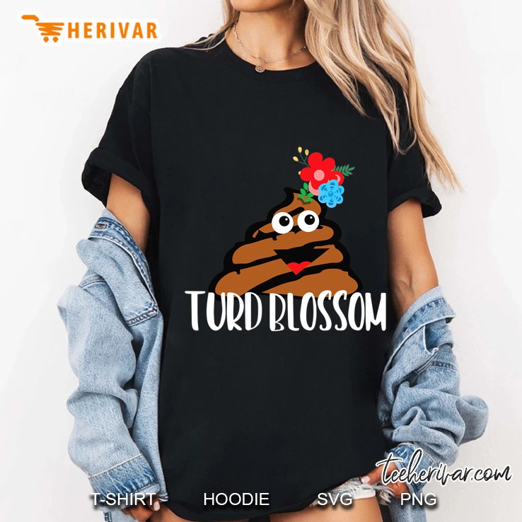 Turd Blossom Funny Random Tx Ladies Tee