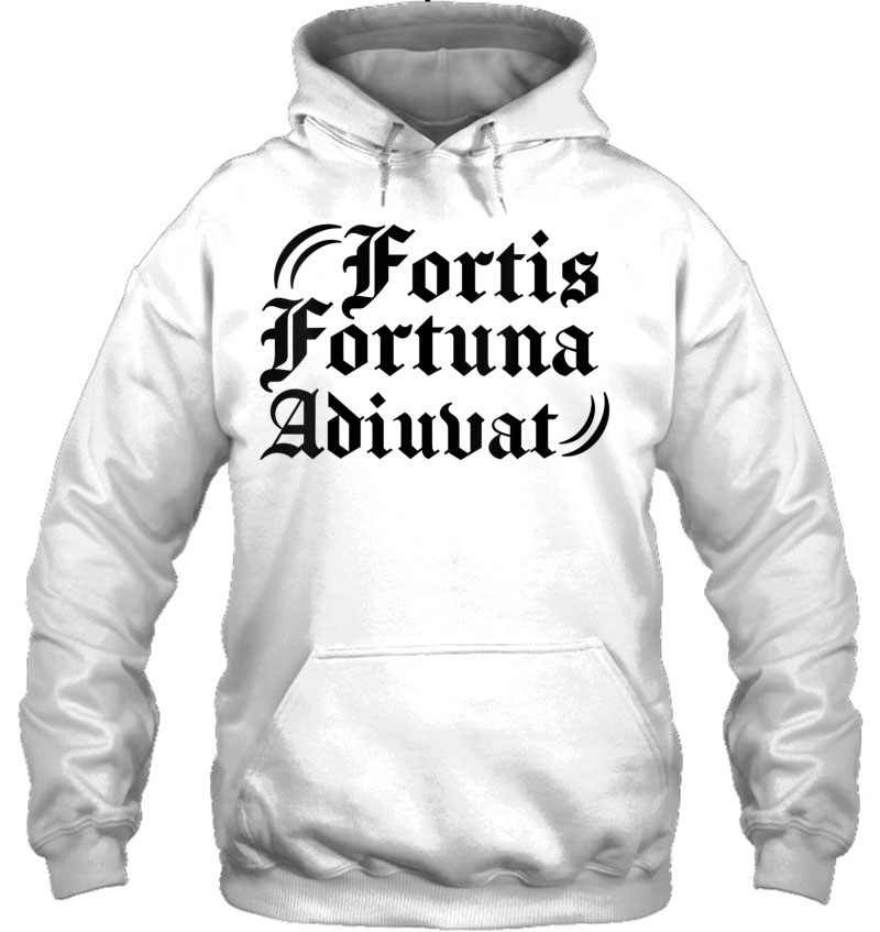 Womens Fortis Fortuna Adiuvat Fortune Favors The Bold Tattoo Quote