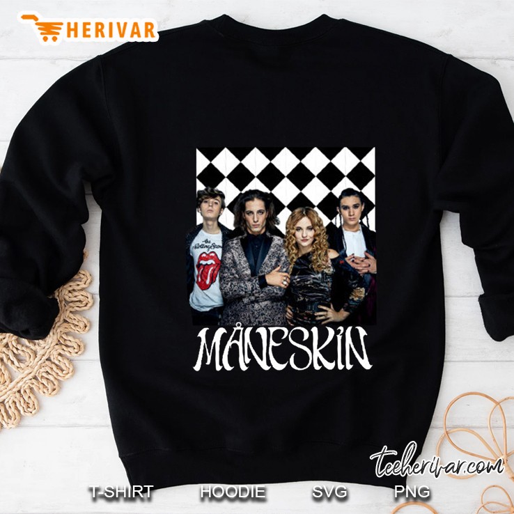 Maneskin Victoria De Angelis Thomas Raggi Ethan Torchio Damiano David Sweatshirt