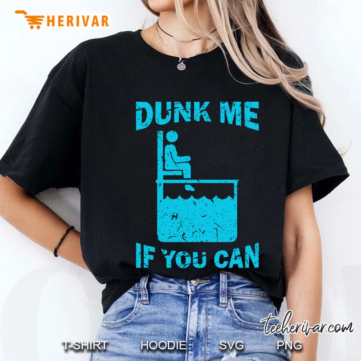 Dunk Me If You Can Funny Dunk Tank Tank Top Ladies Tee