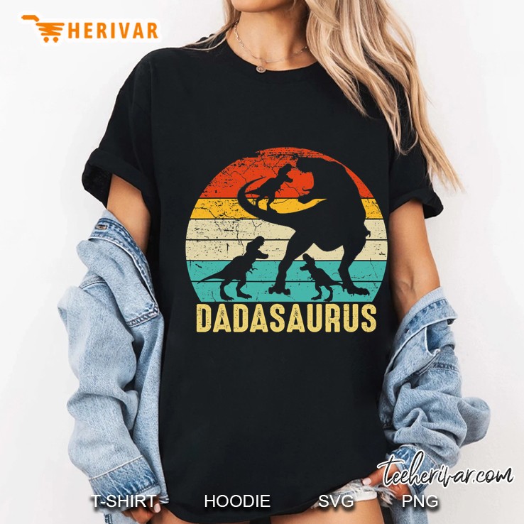Dada Saurus T Rex Dada Dinosaur 3 Three Kids Father
