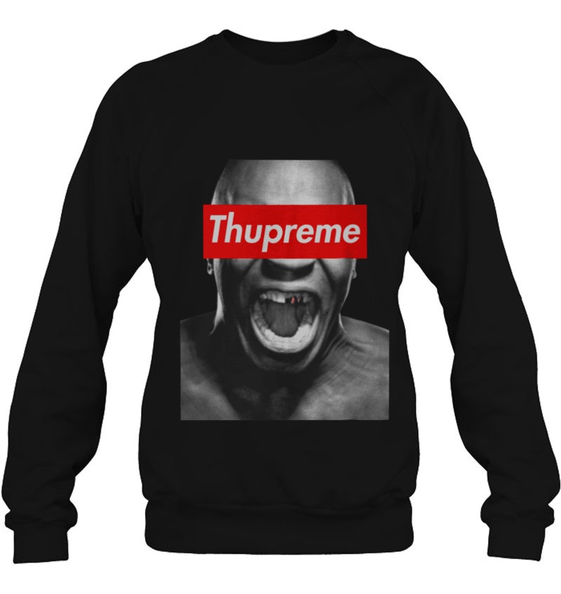 Thupreme Funny Boxing Lisp Mike Tyson Sweatshirt