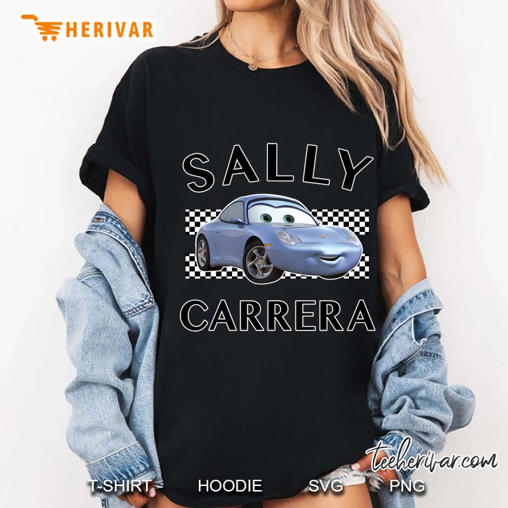 Pixar Cars Sally Carrera Finish Premium Ladies Tee