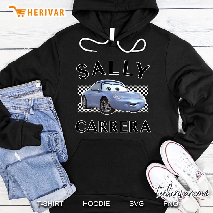 Pixar Cars Sally Carrera Finish Premium Hoodie