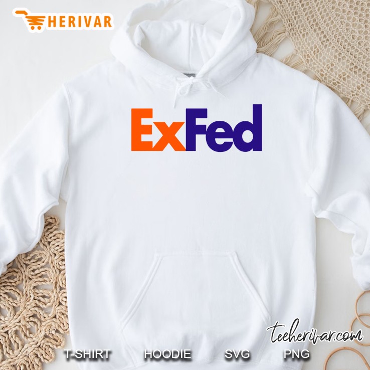 Exfed Federal Government Retire Parody Joke Slogan Quote Premium Hoodie
