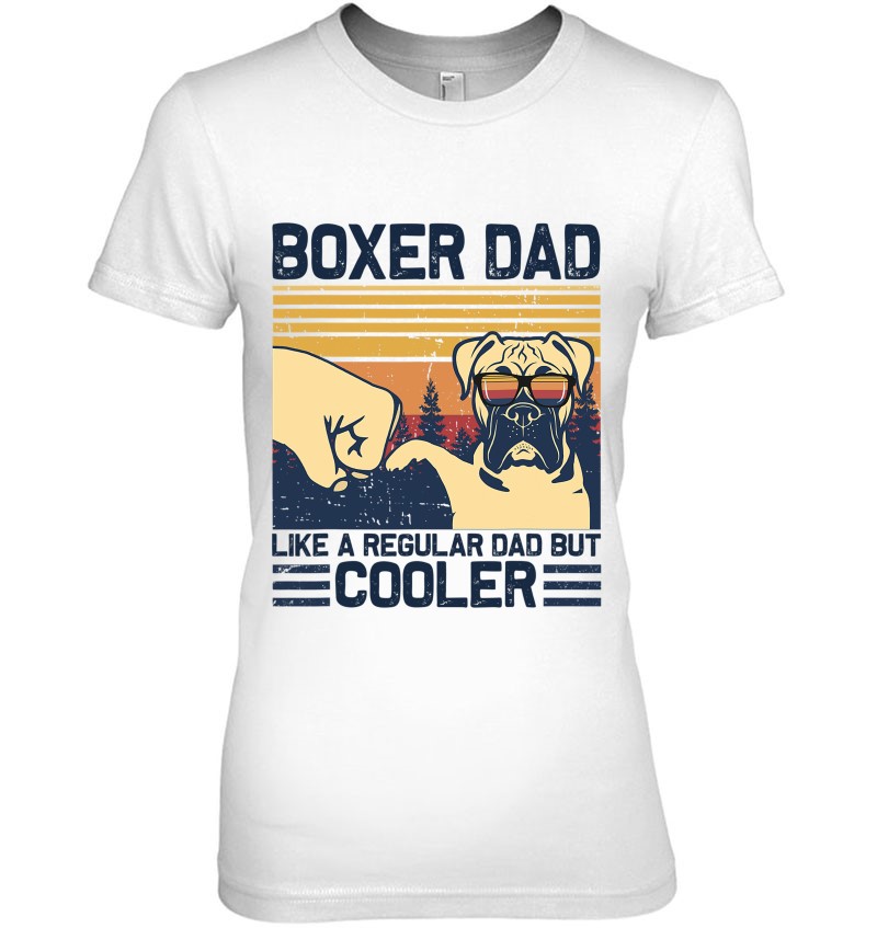 Boxer Dad Like A Regular Dad But Cooler Boxer Dog Lovers Mugs