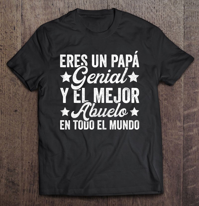 Camisetas Para El Dia Del Padre Apparel, Papa Mejor El Mundo