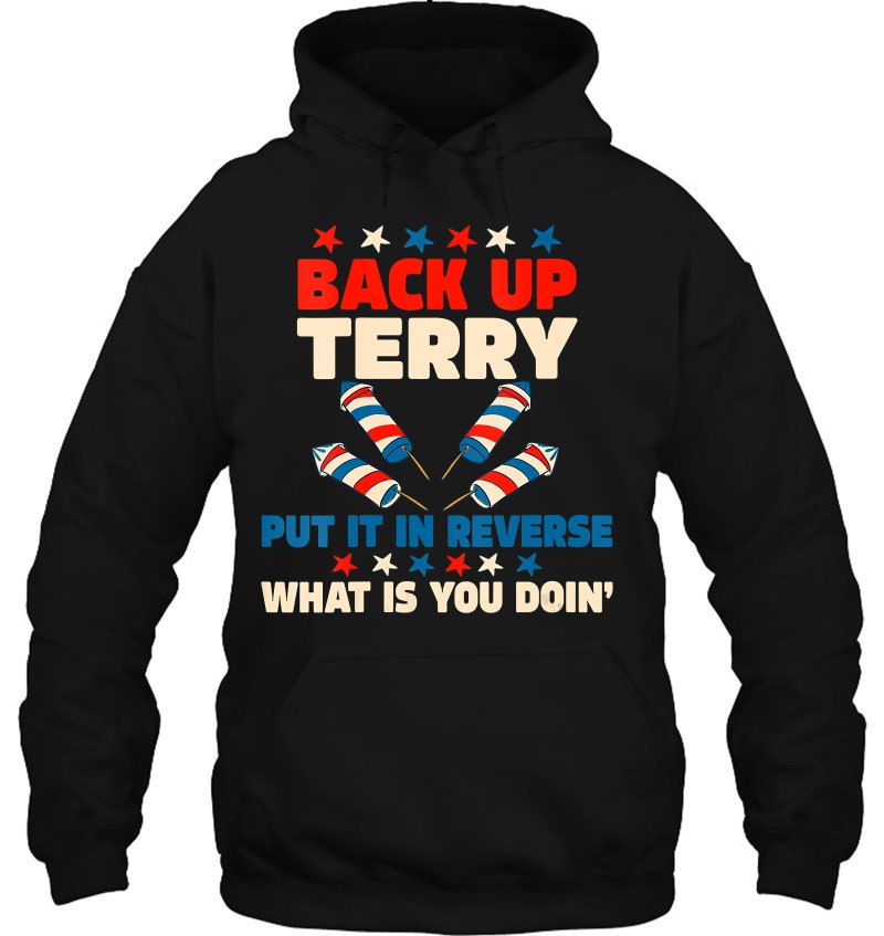 Womens Back It Up Terry Put It In Reverse July 4Th Fireworks Terry V-Neck Mugs