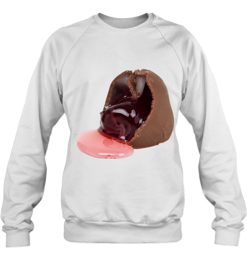 Chocolate Covered Cherry Candy Gift Sweatshirt