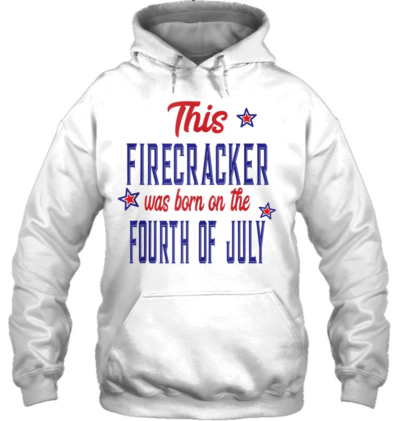 This Firecracker Was Born On The Fourth Of July Birthday Tank Top Mugs