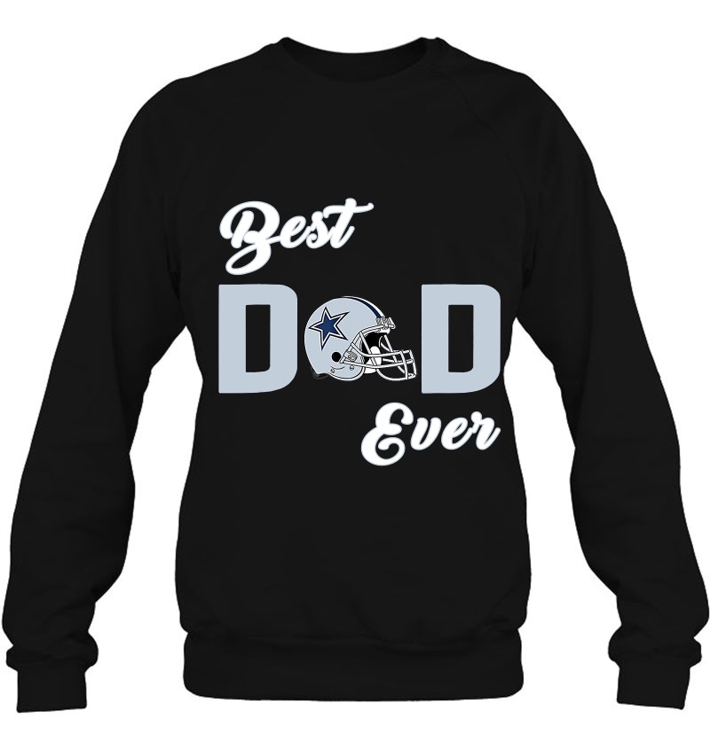 Dallas Fan Cow.Boys Best Dad Ever Father's Day Gift Sweatshirt