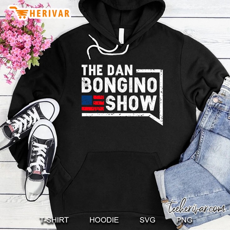 The Dan Bongino Show Us Flag Gift Hoodie