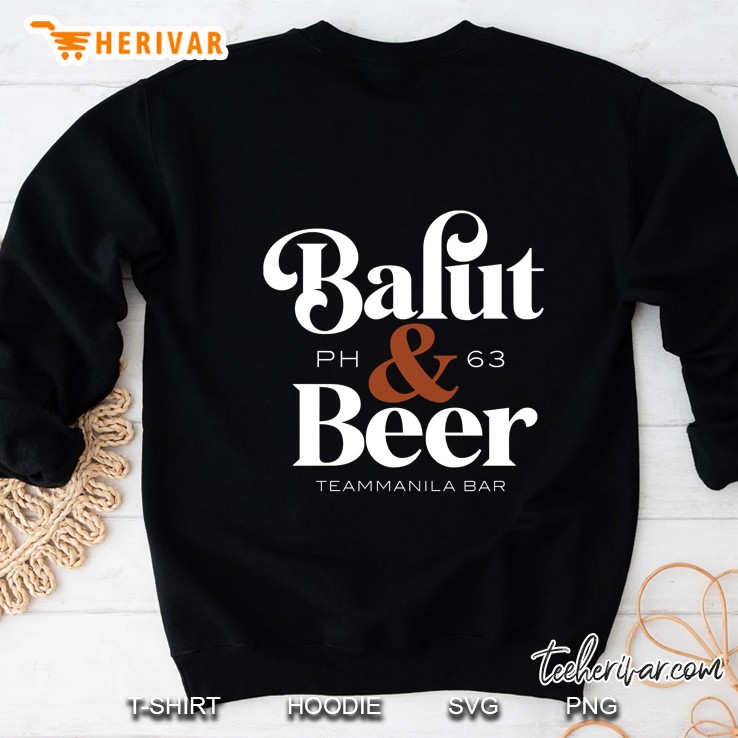 Teammanila Balut And Beer Sweatshirt