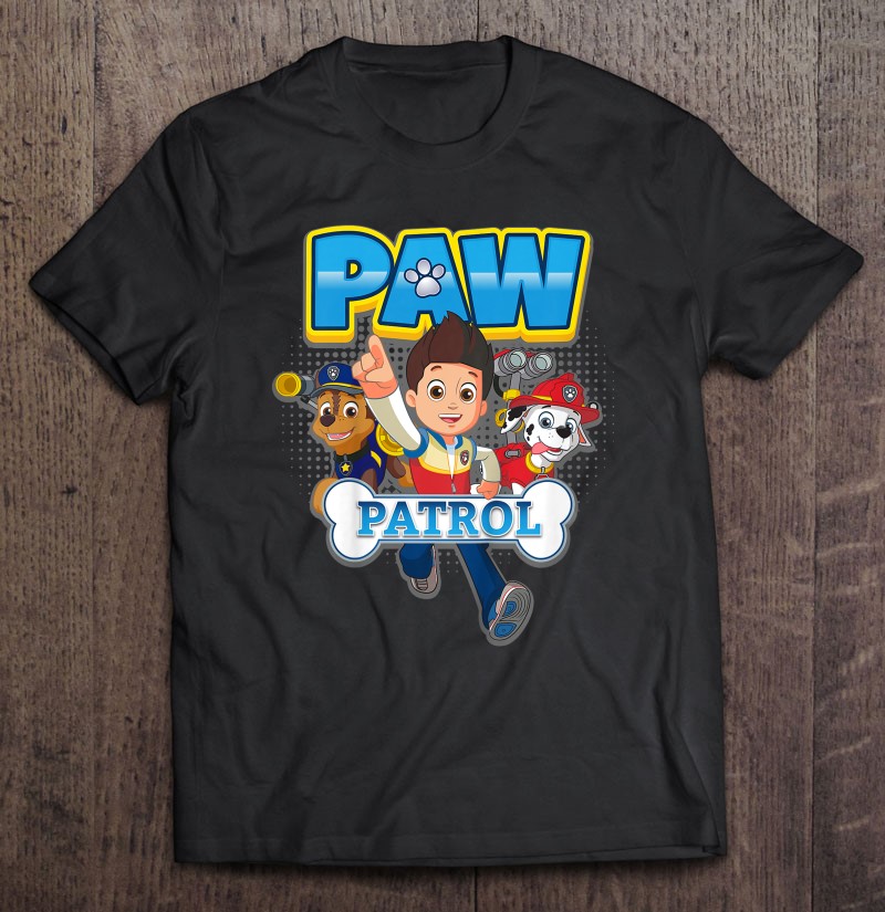 Kids Paw Patrol Ryder Pups Action Shirt |