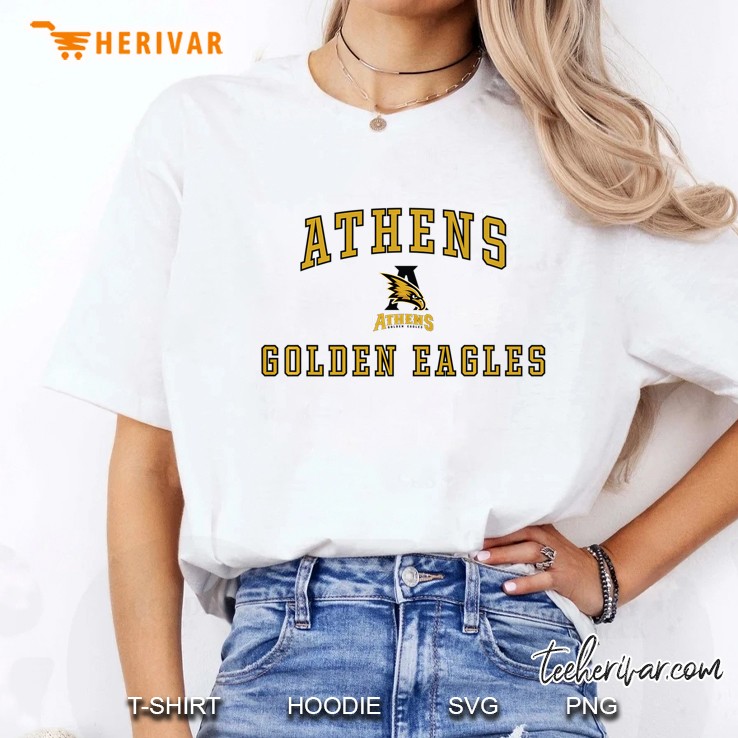 Athens High School Golden Eagles Premium C1 Ver2 Ladies Tee