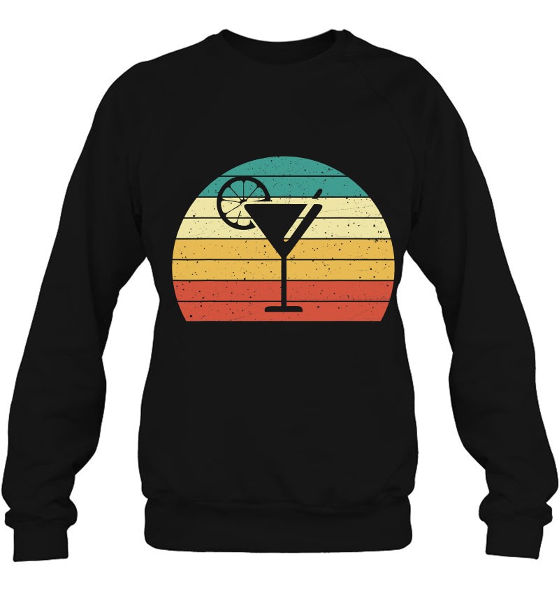 Retro Vintage Bartender Cocktail Drink Bartending Sweatshirt