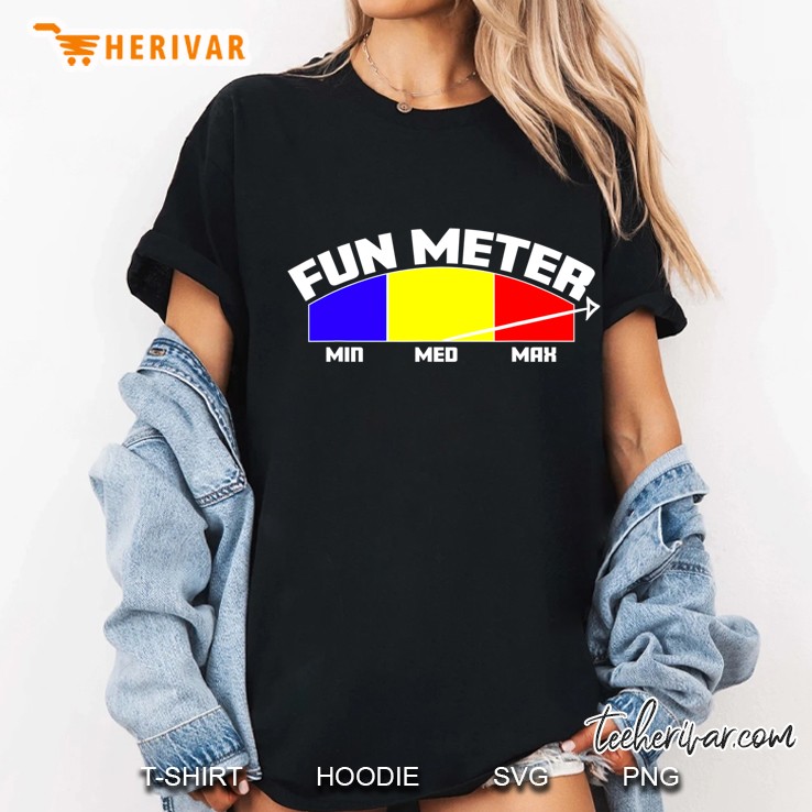 Fun Meter (Off The Charts!) Ladies Tee